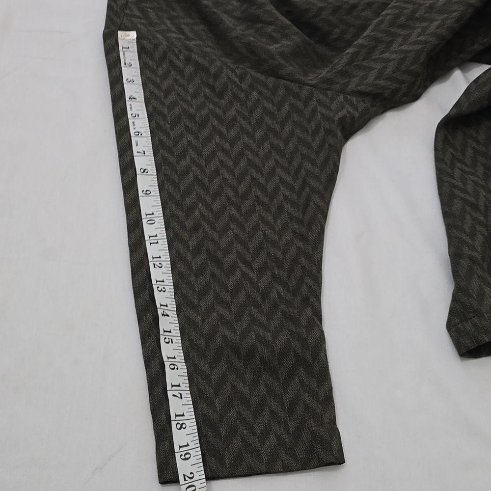 OPUS 204 SEATTLE VINTAGE LAGENLOOK Women's WOOL Chevron Coat L - Picture 6 of 8
